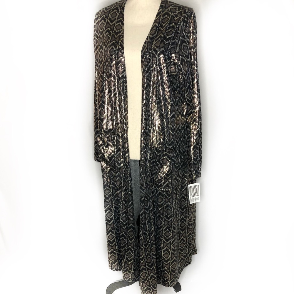 LuLaRoe Black and Gold Sarah